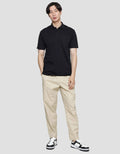 Cole Men's Short Sleeve Repeat Honeycomb Polo Shirt