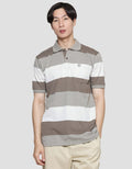 Cole Tricolor Combo Polo Shirt Pria