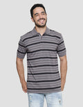 Cole Mix Stripes Polo Shirt Pria