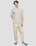 Cole Mix Stripes Polo Shirt Pria