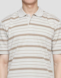 Cole Mix Stripes Polo Shirt Pria