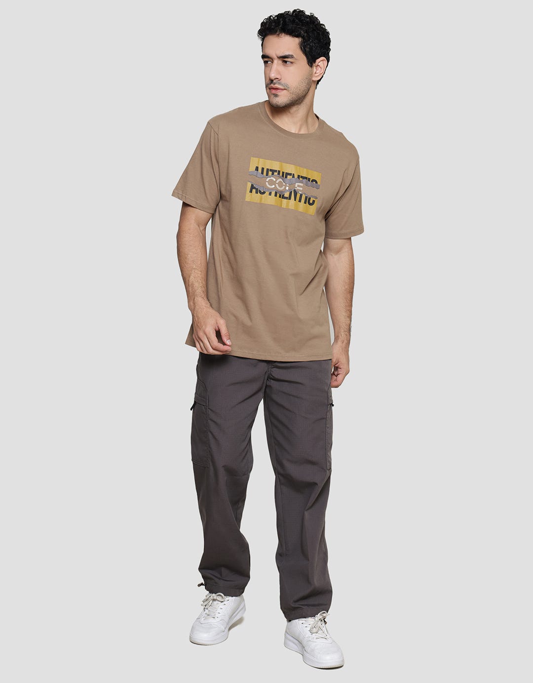 Cole Crack Authentic Kaos Casual Pria