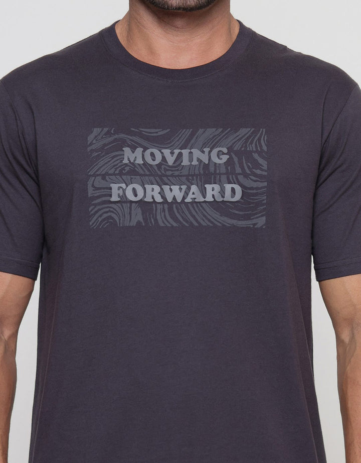 Cole Wording Follow The Flow Kaos Lengan Pendek Pria