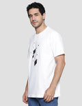 Cole Geometric Line Kaos Lengan Pendek Pria