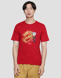 T Zone Kungfu Panda Print Kaos Pria
