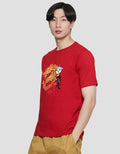 T Zone Kungfu Panda Print Kaos Pria