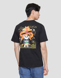 T Zone Kungfu Panda Print Kaos Backprint Pria