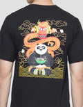 T Zone Kungfu Panda Print Kaos Backprint Pria