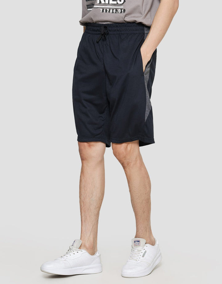 Anyday Men's Knit Shorts With Side Contrast