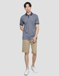 Anyday Stripe Micro Men's Polo Shirt