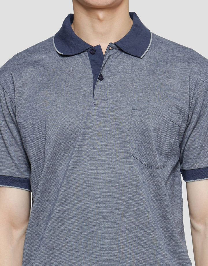 Anyday Stripe Micro Men's Polo Shirt
