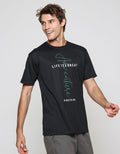 Anyday Graphic Print Life Is Men's Short Sleeve T-Shirt