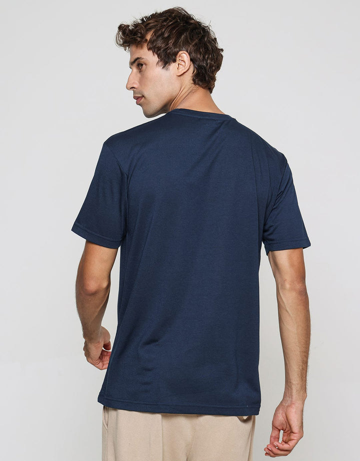 Anyday Men's Short Sleeve Graphic Print Varsity West T-Shirt