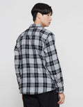 Cole Flanel Pocket Kemeja Pria