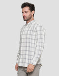 Cole Twill Check Men's Long Shirt