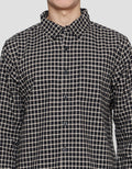 Cole Check Oxford New Kemeja Lengan Panjang Pria