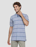 Cole Big Small Stripe Polo Shirt Pria