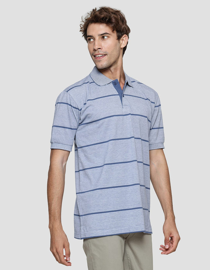 Cole Big Small Stripe Polo Shirt Men