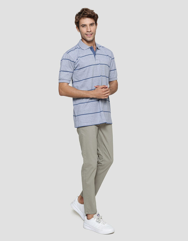 Cole Big Small Stripe Polo Shirt Men