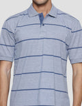 Cole Big Small Stripe Polo Shirt Pria
