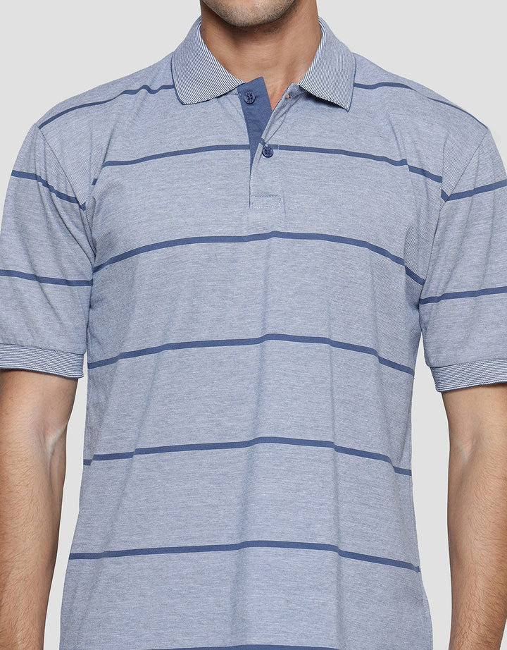 Cole Big Small Stripe Polo Shirt Men