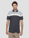 Cole Block Color Polo Shirt Pria