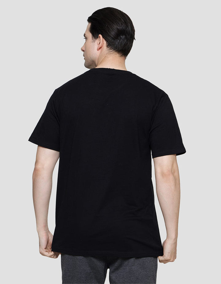 Cole Building Print Kaos Lengan Pendek Pria