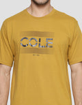 Cole Dotted Logo Kaos Casual Pria