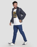 Cole Jaket Micro Hoodie Pria