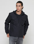 Cole Jaket Micro Double Pocket Snap Pria