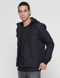 Cole Jaket Micro Double Pocket Snap Pria