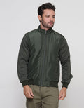 Cole Micro Comb Pique Jaket Bomber Pria