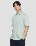 Nevada Solid Pique Men's Short Sleeve Shirt