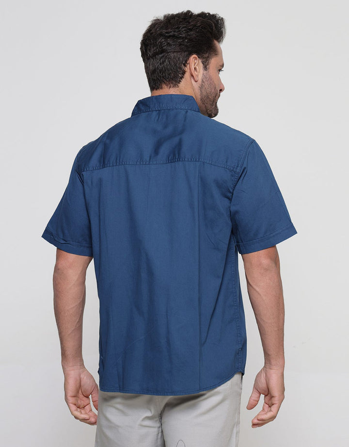 Nevada Men's Solid Pique Short Sleeve Shirt