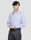 Stanley Adams Regular Texture Misty Pv Men's Long Sleeve Shirt