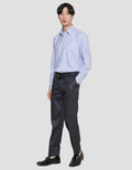 Stanley Adams Regular Texture Misty Pv Men's Long Sleeve Shirt