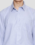 Stanley Adams Regular Texture Misty Pv Men's Long Sleeve Shirt