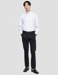 Stanley Adams Checks Medium Twill Cvc Kemeja Regular Pria