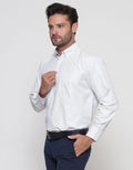 Stanley Adams Kemeja Lengan Panjang Regular Checks Twill Pria