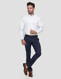 Stanley Adams Kemeja Lengan Panjang Regular Checks Twill Pria