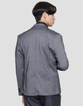 Stanley Adams Knit Double Pique Cvc Blazer Pria