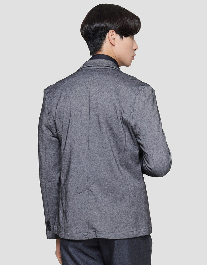 Stanley Adams Knit Double Pique Cvc Blazer Pria