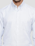 Stanley Adams Slim Texture Dobby Dot Men's Long Sleeve Shirt