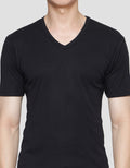 Cole V Neck Plain Kaos Basic Pria