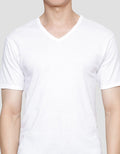 Cole V Neck Plain Kaos Basic Pria