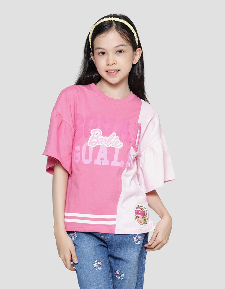 Character Barbie Squad Goals Kaos Anak Perempuan