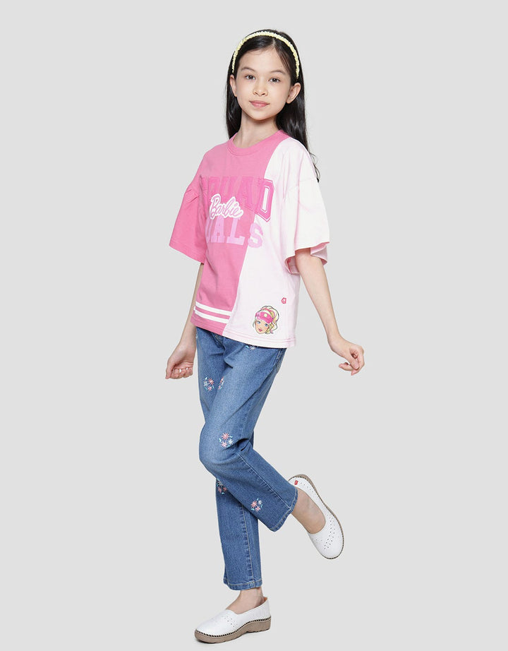 Character Barbie Squad Goals Kaos Anak Perempuan