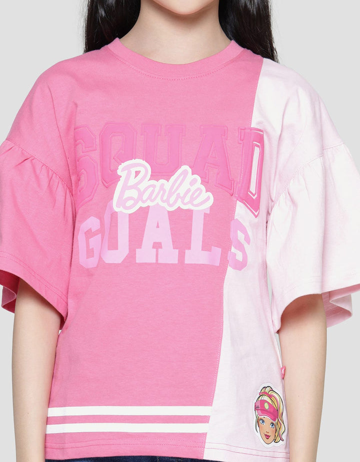Character Barbie Squad Goals Kaos Anak Perempuan