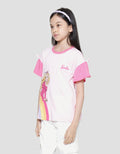 Character Barbie Rainbow Wide Sleeve Girls T-shirt