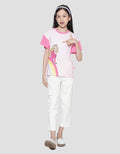 Character Barbie Rainbow Wide Sleeve Girls T-shirt